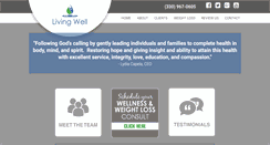 Desktop Screenshot of 4livingwell.com